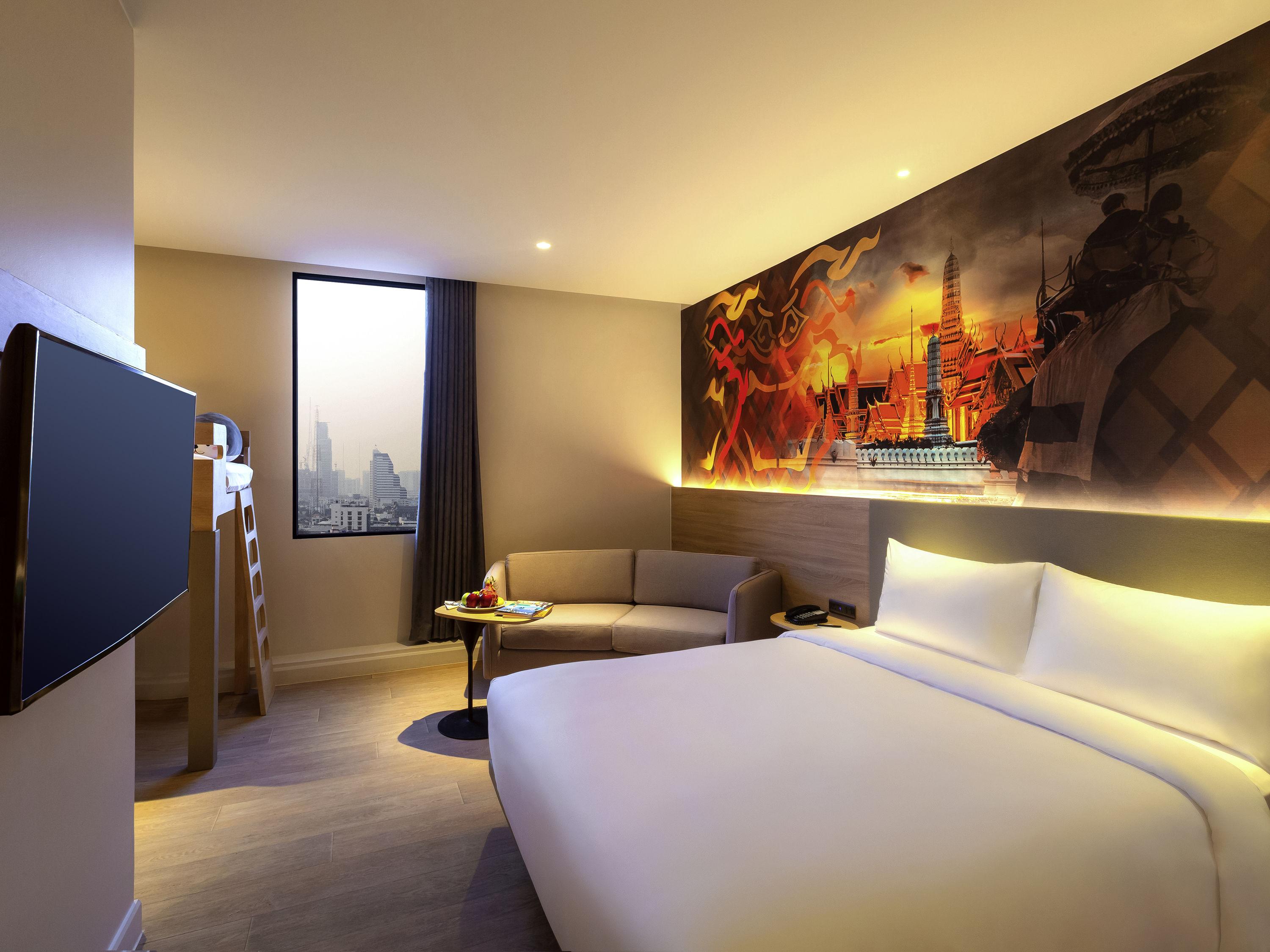 Hotel Ibis Styles Bangkok Ratchada Exterior foto